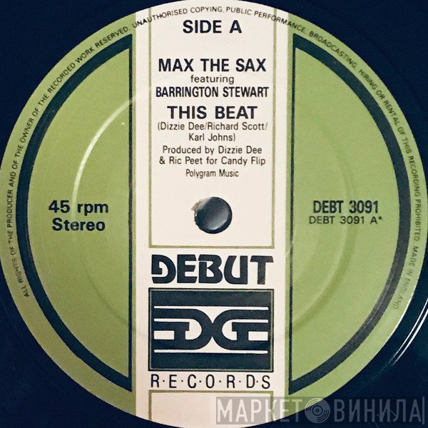 Barrington Stewart, Max The Sax - This Beat
