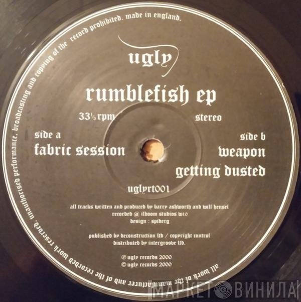 Barry Ashworth & Will Hensel  - Rumblefish EP