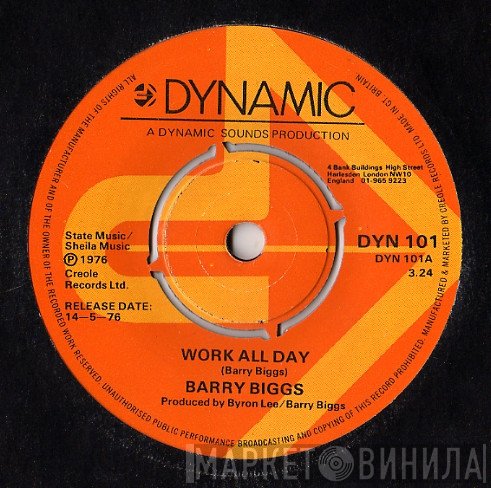 Barry Biggs, The Dynamites - Work All Day / Play All Night