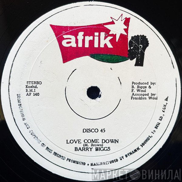 Barry Biggs - Love Come Down