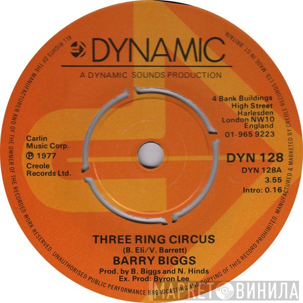 Barry Biggs - Three Ring Circus