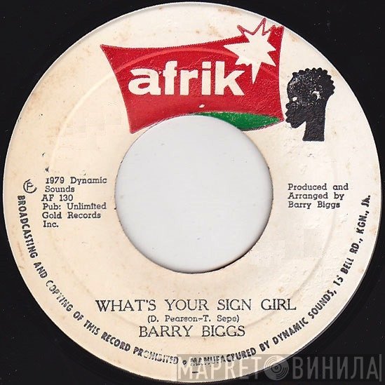 Barry Biggs - What's Your Sign Girl?
