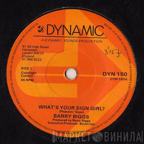 Barry Biggs - What's Your Sign Girl?