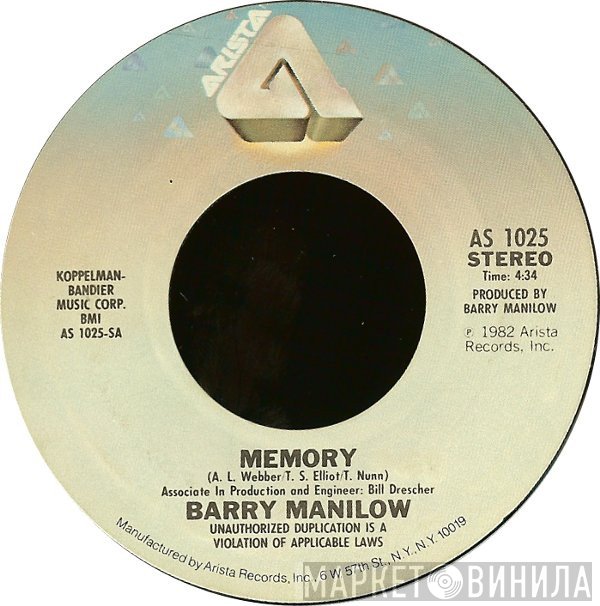 Barry Manilow - Memory
