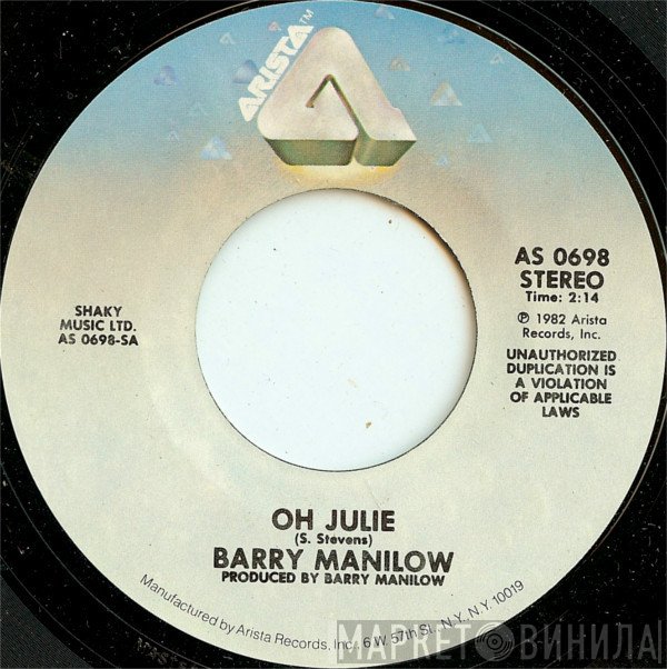 Barry Manilow  - Oh Julie