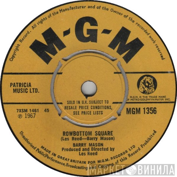 Barry Mason  - Rowbottom Square