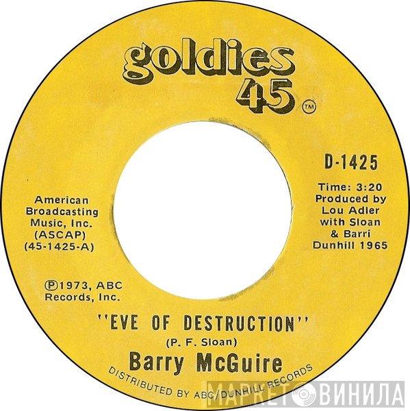 Barry McGuire - Eve Of Destruction / Child Of Our Times