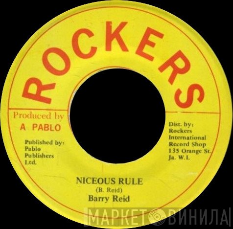 Barry Reid - Niceous Rule