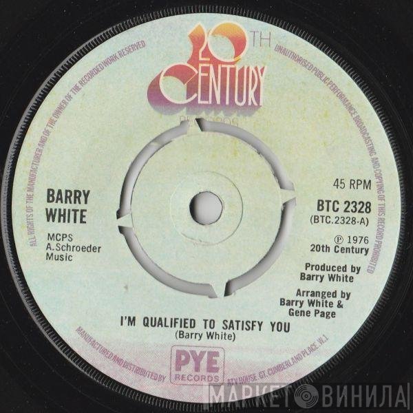 Barry White - I'm Qualified To Satisfy You