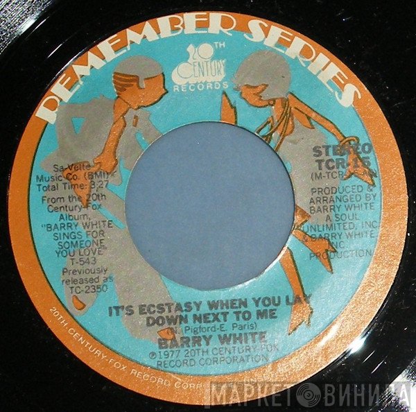 Barry White - It's Ecstasy When You Lay Down Next To Me