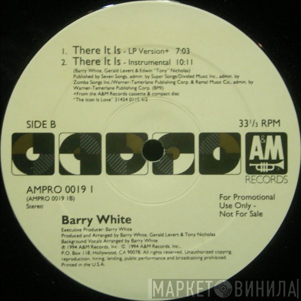 Barry White - There It Is