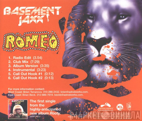 Basement Jaxx  - Romeo