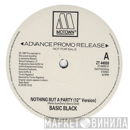 Basic Black - Nothing But A Party