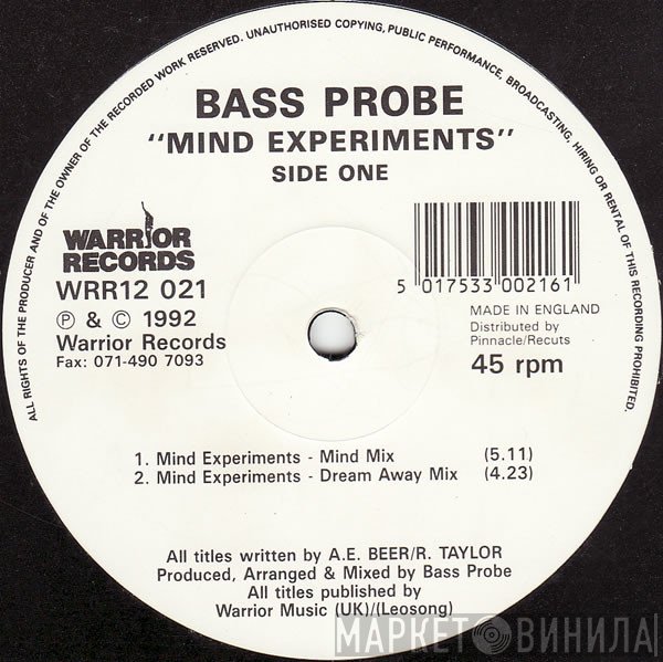 Bass Probe - Mind Experiments