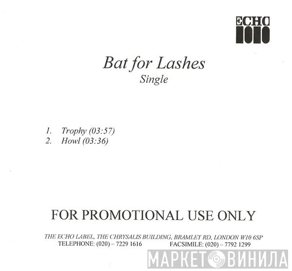Bat For Lashes  - Trophy/Howl