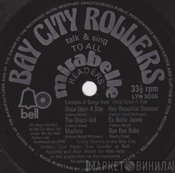 Bay City Rollers - Bay City Rollers Talk And Sing To All Mirabelle Readers