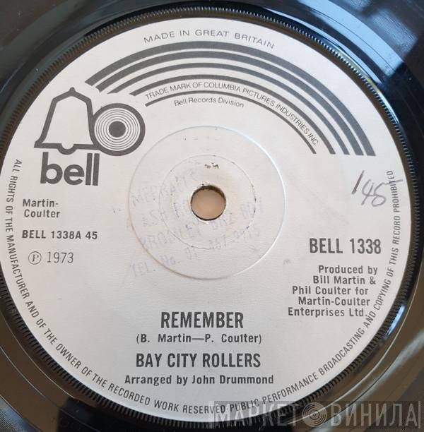 Bay City Rollers  - Remember