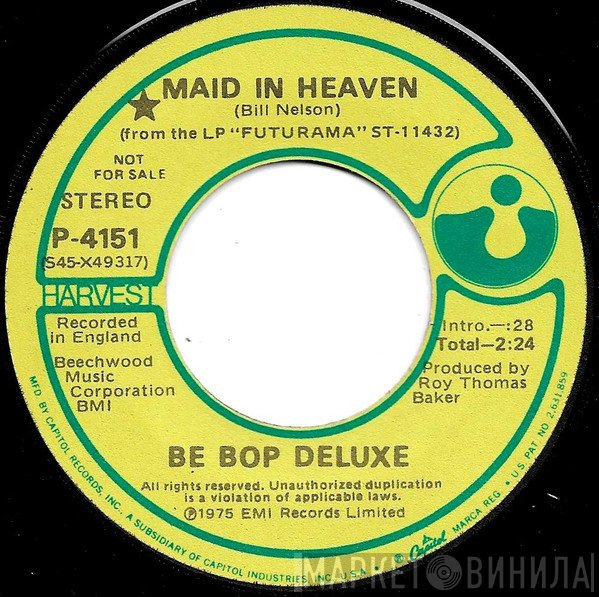 Be Bop Deluxe - Maid In Heaven