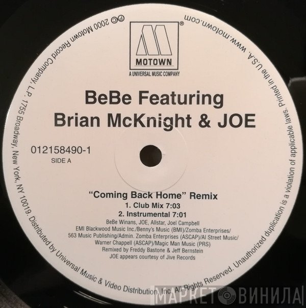 BeBe Winans, Brian McKnight, Joe - Coming Back Home
