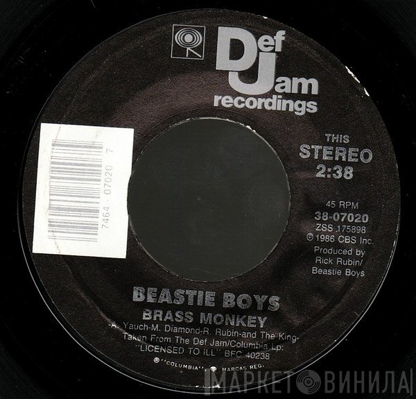 Beastie Boys  - Brass Monkey / Posse In Effect