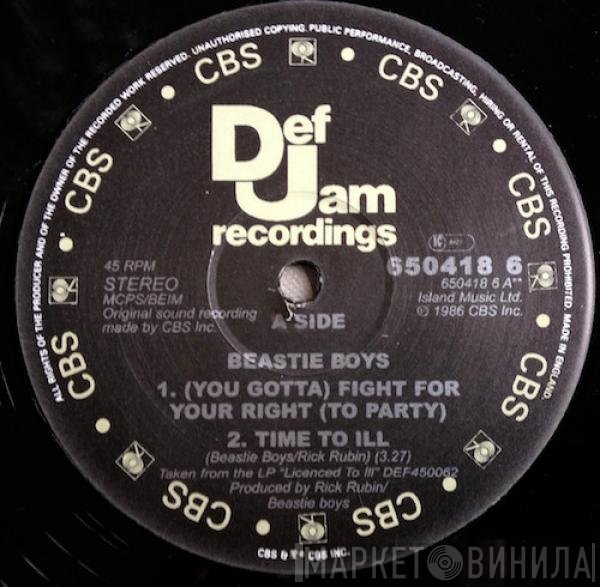 Beastie Boys  - Fight For Your Right