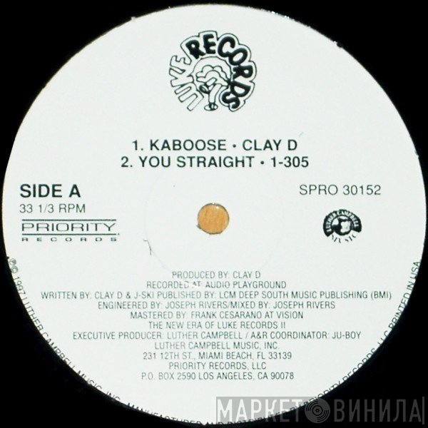Beat Master Clay D., 1-305 - Kaboose / You Straight