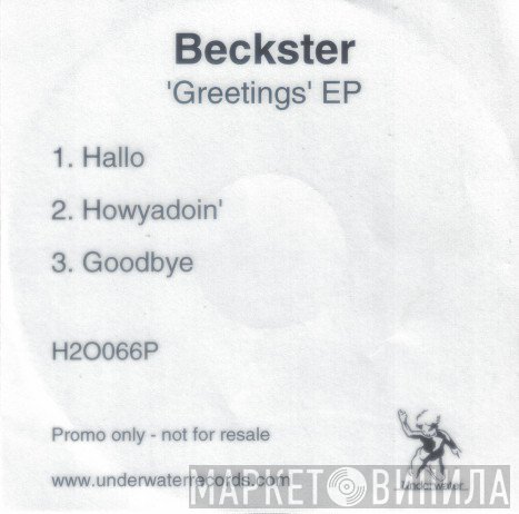 Beckster - Greetings EP