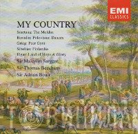 Bedřich Smetana, Royal Philharmonic Orchestra, Sir Malcolm Sargent, Alexander Borodin, The Beecham Choral Society, Sir Thomas Beecham, Edvard Grieg, Jean Sibelius, Bournemouth Symphony Orchestra, Constantin Silvestri, Antonín Dvořák, Berliner Philhar - My Country
