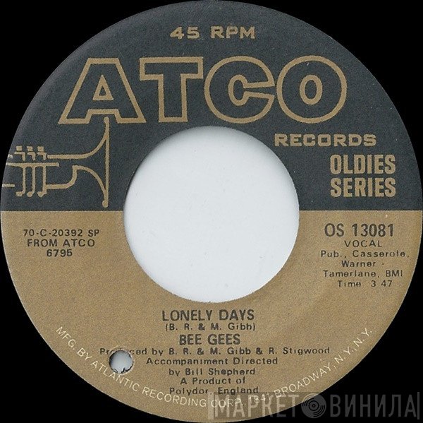 Bee Gees - Lonely Days / Words
