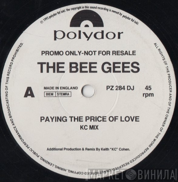 Bee Gees - Paying The Price Of Love