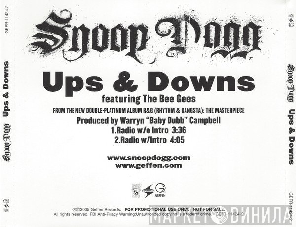 Bee Gees, Snoop Dogg - Ups & Downs