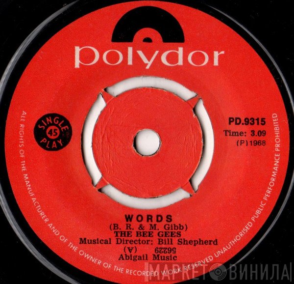 Bee Gees  - Words