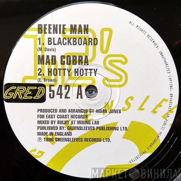 Beenie Man, Lady Saw, Mad Cobra - Blackboard / Hotty Hotty / You'll Never Find