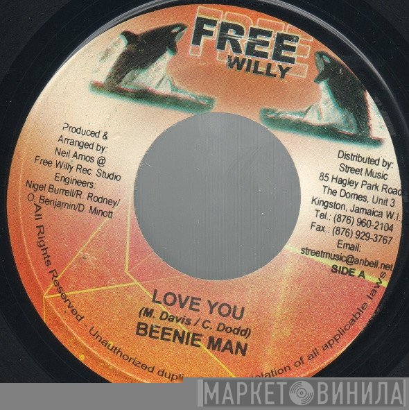 Beenie Man, Ras Fraser Junior - Love You / My True Girl Friend