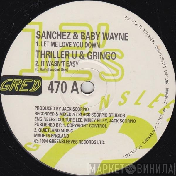 Beenie Man, Thriller U, Sanchez, Baby Wayne, Gringo , Everton Blender - Let Me Love You Down / It Wasn't Easy / Blen' Dem / Praise Him