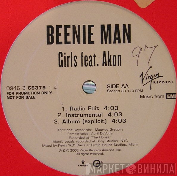 Beenie Man, Akon - Girls