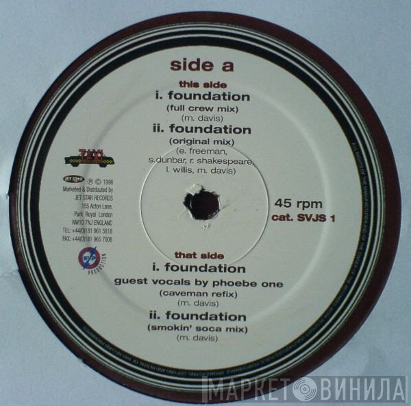 Beenie Man, The Taxi Gang - Foundation