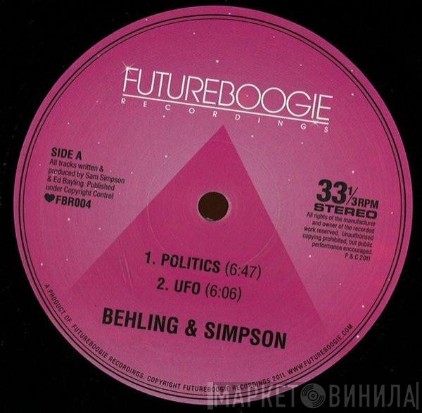 Behling & Simpson - Behling & Simpson EP