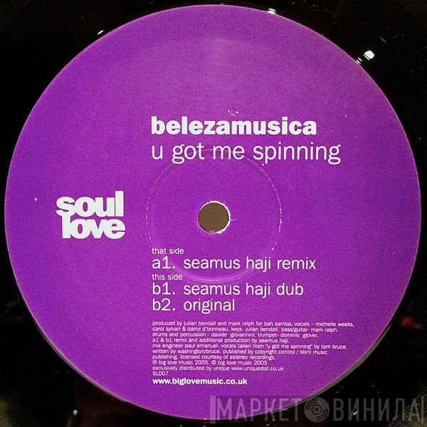 Belezamusica - U Got Me Spinning