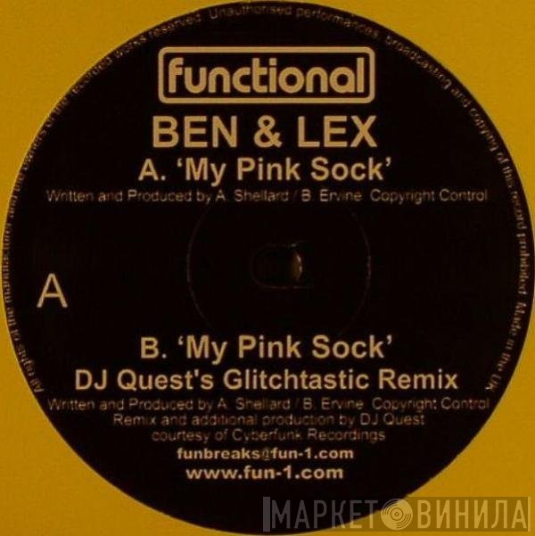 Ben & Lex - My Pink Sock