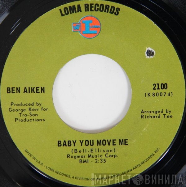 Ben Aiken - Baby You Move Me / Thanks To You