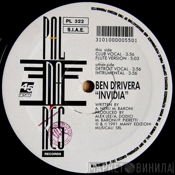 Ben D'Rivera - Invidia