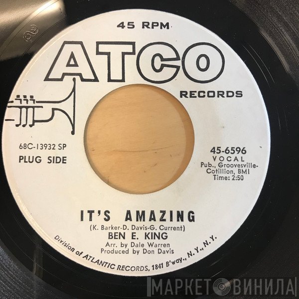 Ben E. King - It's Amazing / Where's The Girl