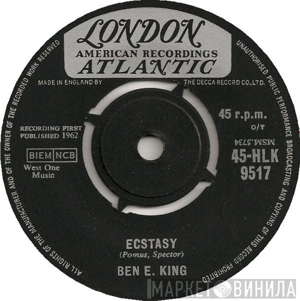 Ben E. King - Ecstasy