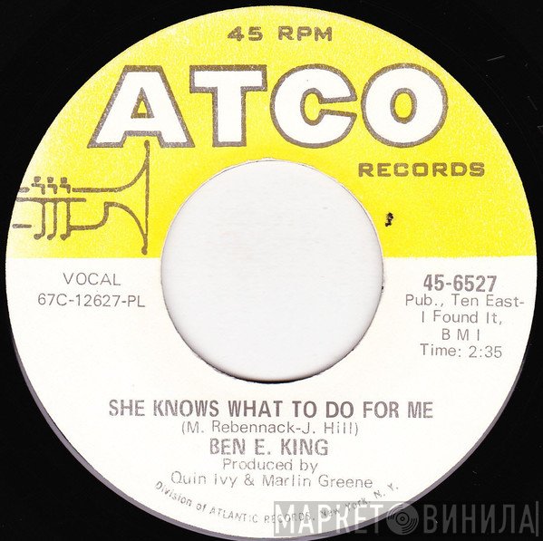 Ben E. King  - She Knows What To Do For Me