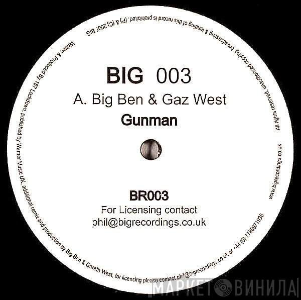 Ben Fraser, Gareth West - Gunman