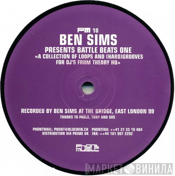 Ben Sims - Battle Beats One