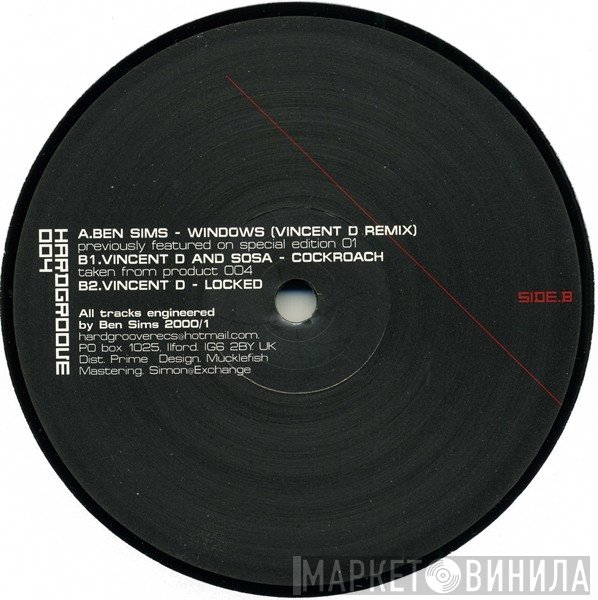 Ben Sims, Vincent Davis - Hardgroove 004