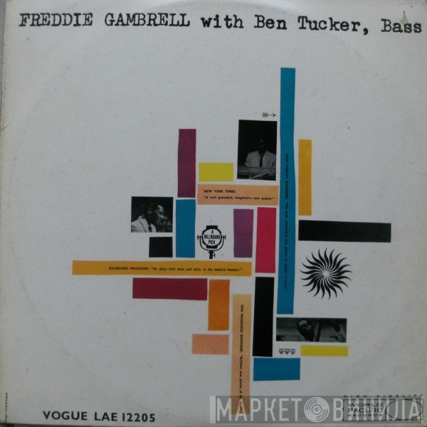 Ben Tucker, Freddie Gambrell - Freddie Gambrell With Ben Tucker, Bass