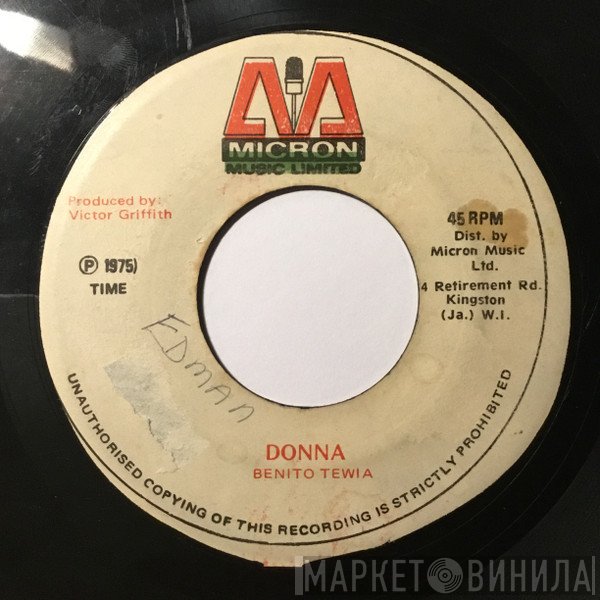 Benito Tewia - Donna